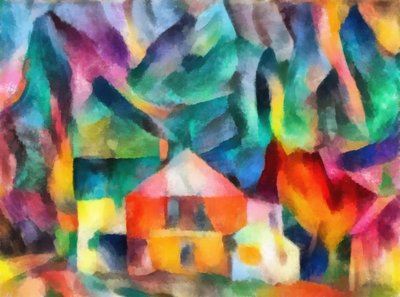 Au pied des montagnes, 2017 - Alex Caminker